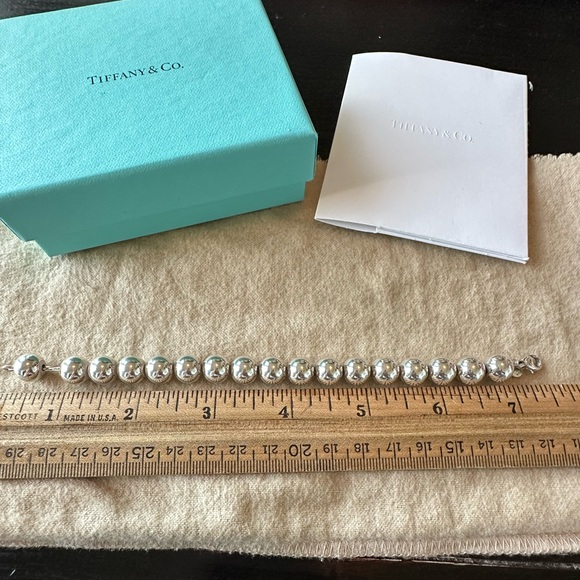 Tiffany & CO Hardware silver Ball Bracelet - Picture 5 of 16